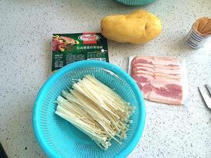 培根风琴烤土豆的做法 步骤1