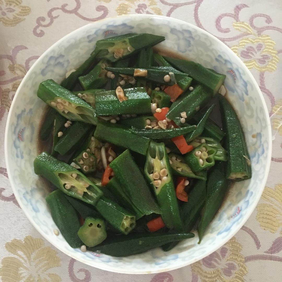 蚝油秋葵