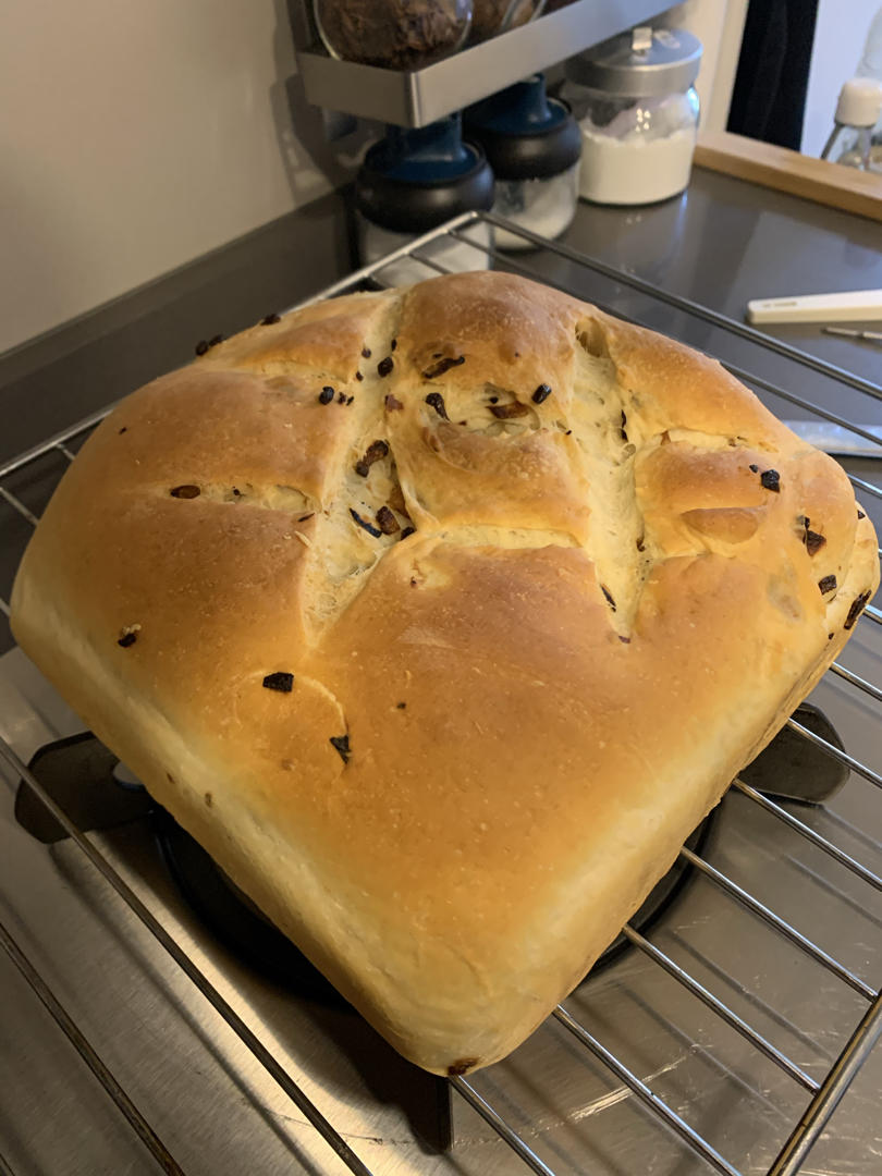 德国婆婆秘方·只多一料·香得上天的全麦核桃蔓越欧包