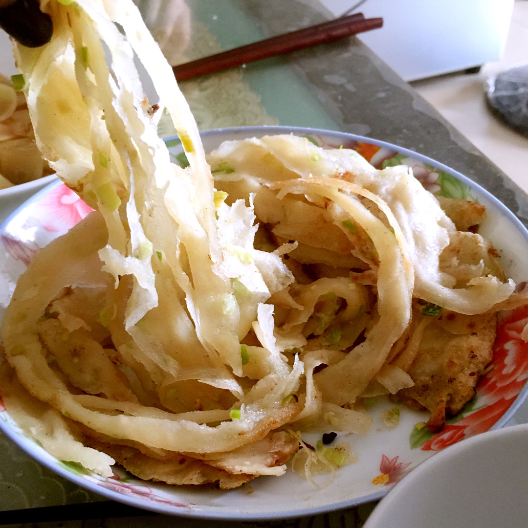 葱花手抓饼