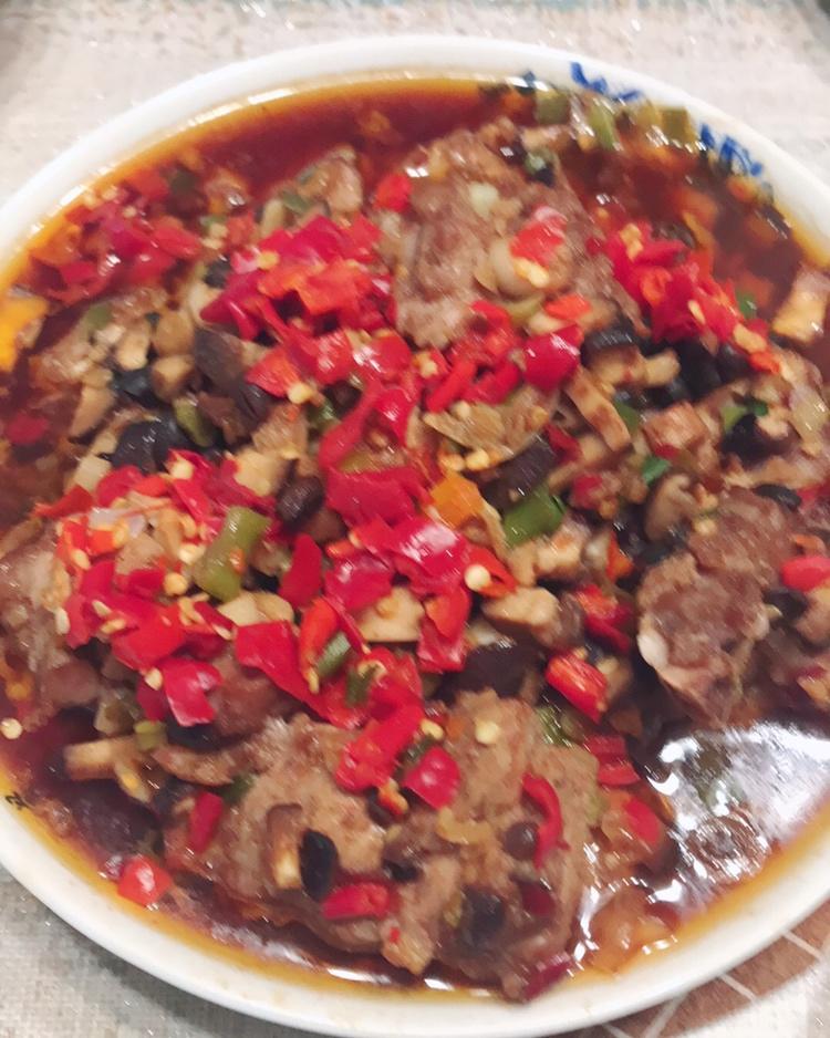 厨师长教你：“香菇豆豉蒸排骨”的家常做法，味道很赞