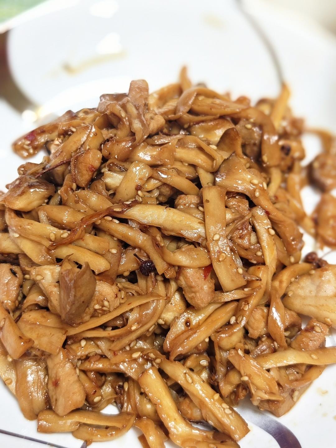 好吃到尖叫的香辣孜然杏鲍菇