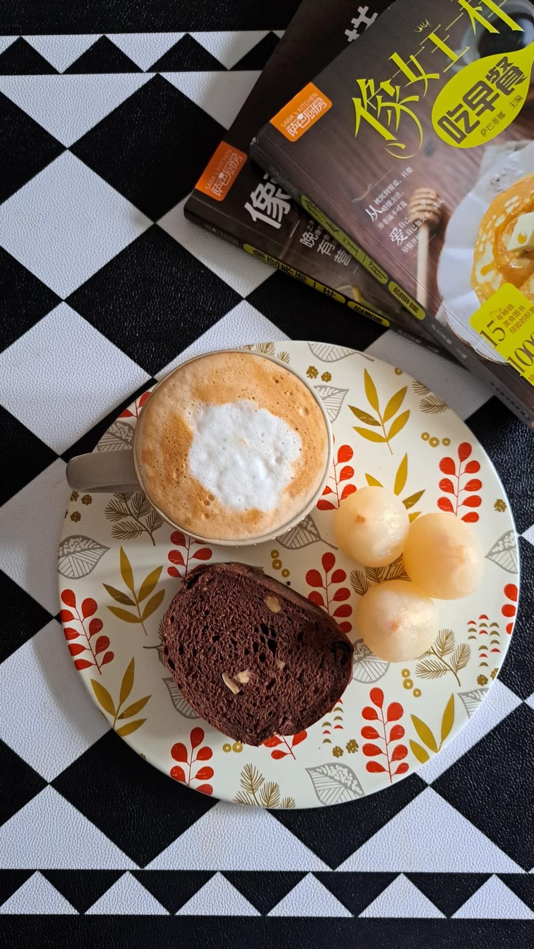 巧克力莓果欧包｜无油低糖