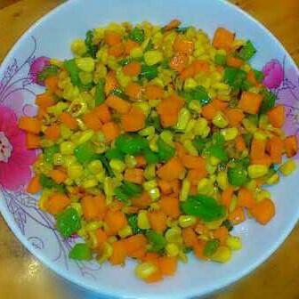 青椒玉米的做法