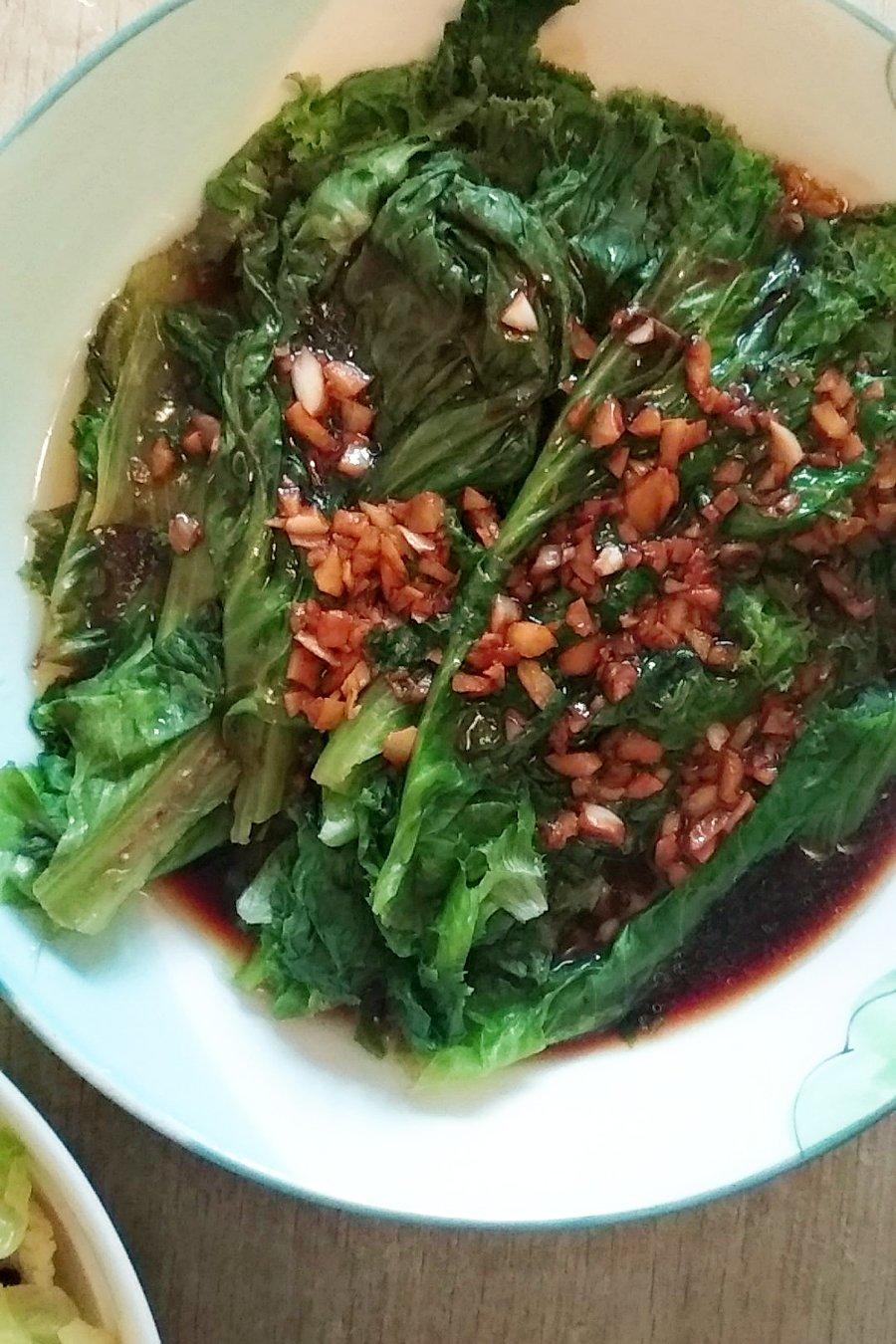 家常菜 蚝油生菜