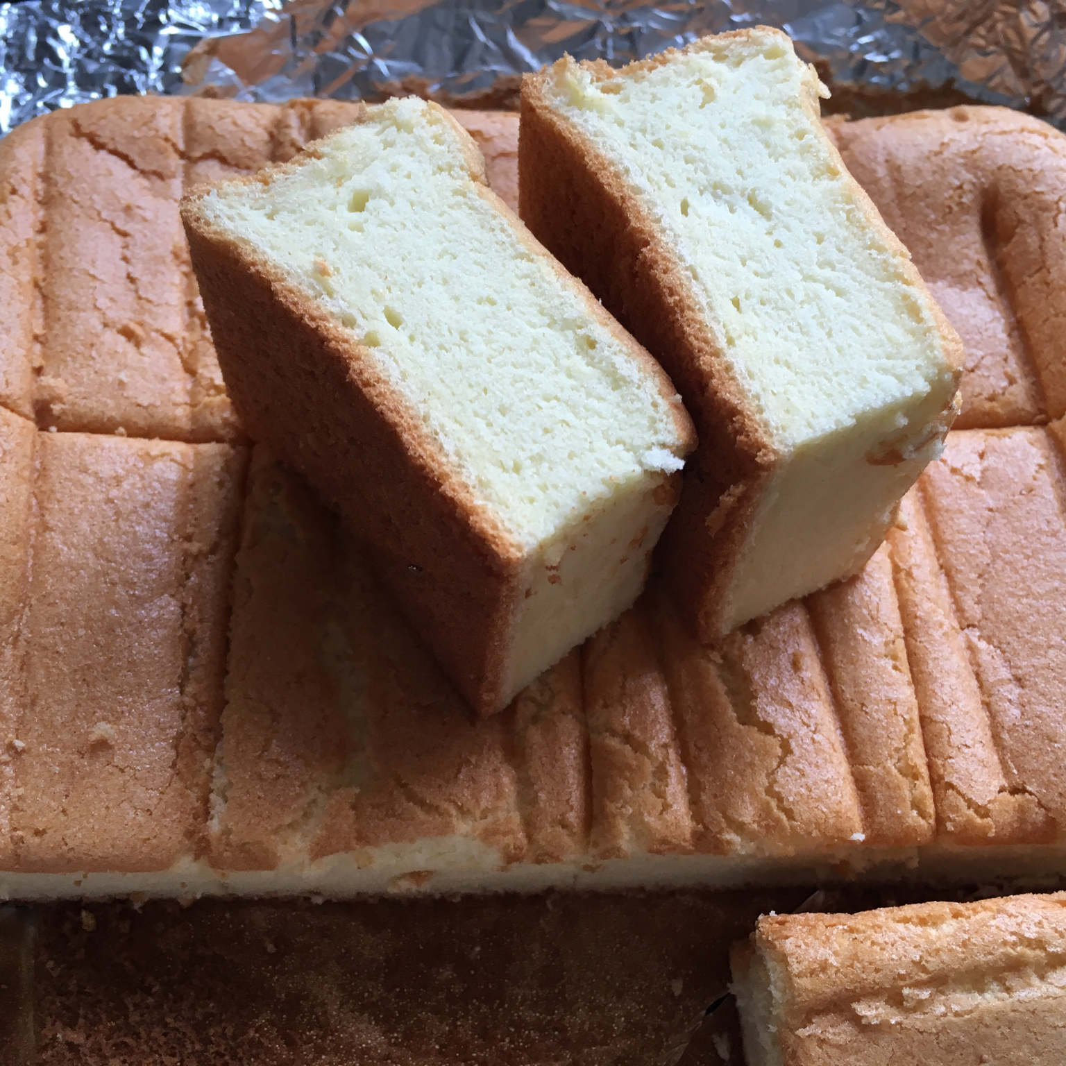 烤箱做蛋糕（戚风蛋糕的做法）