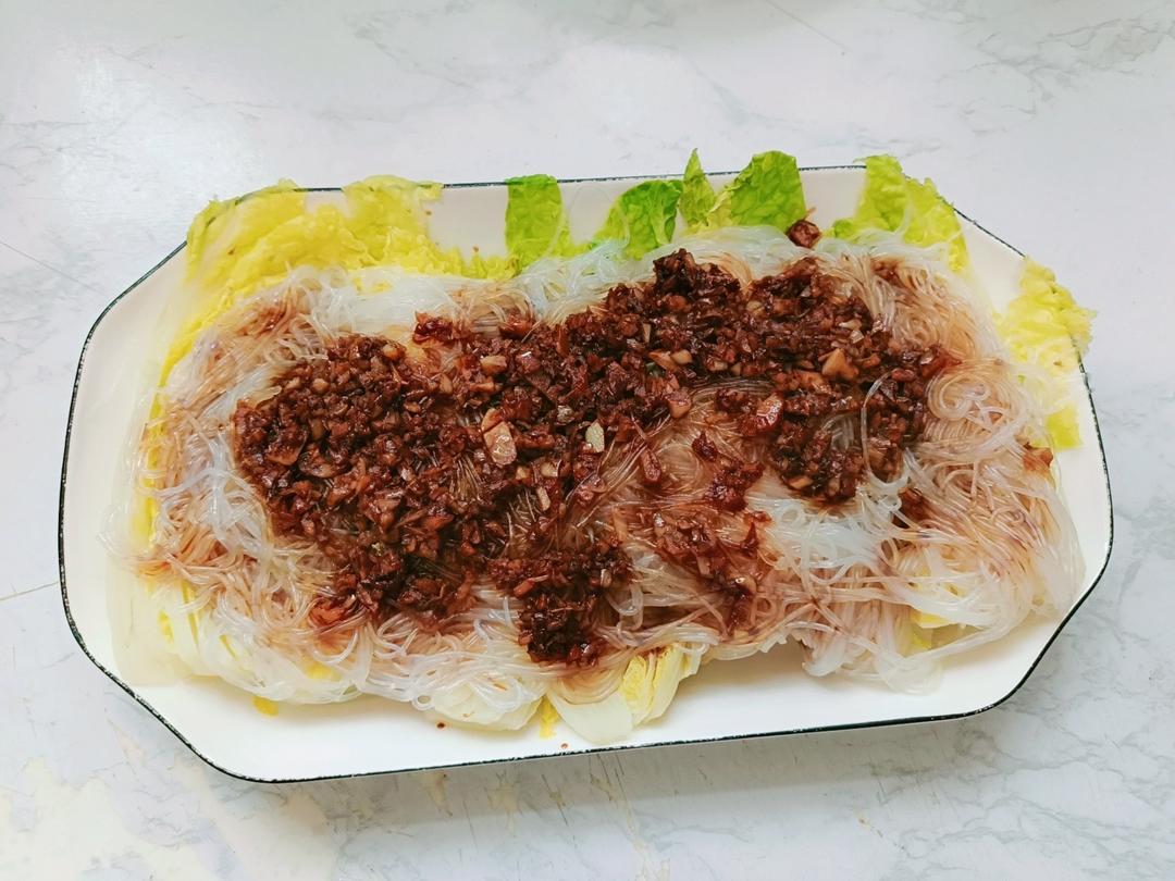 蒜蓉粉丝娃娃菜