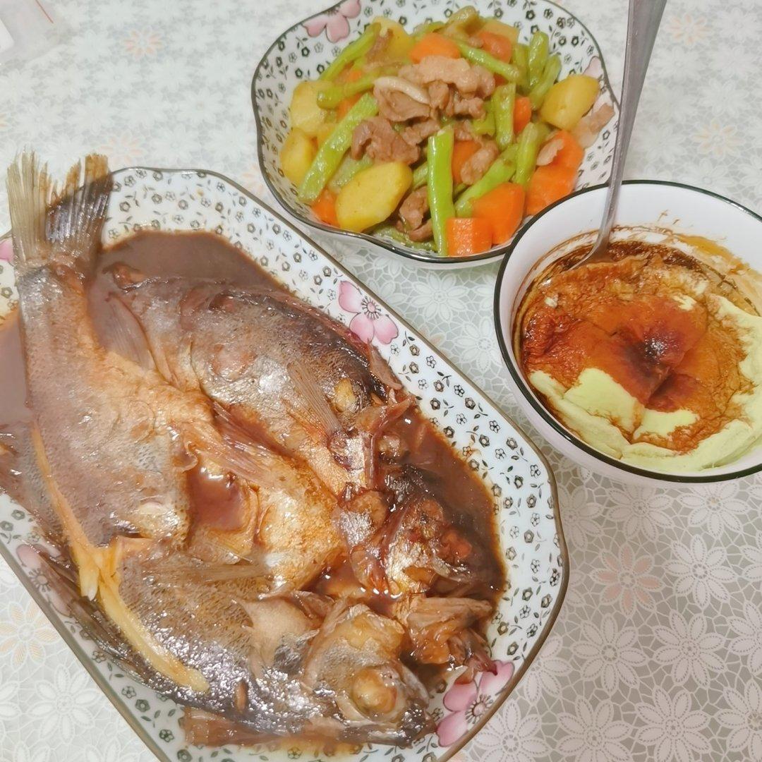 家炖鲈鱼