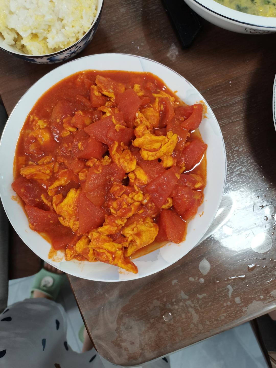 西红柿炒鸡蛋