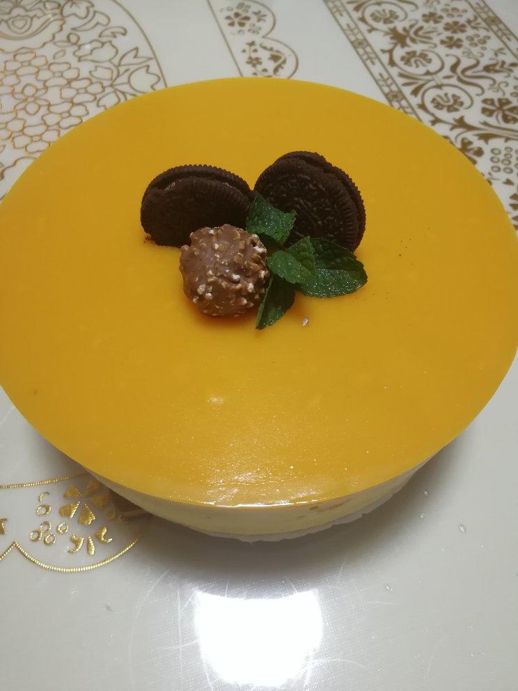 芒果慕斯蛋糕10寸