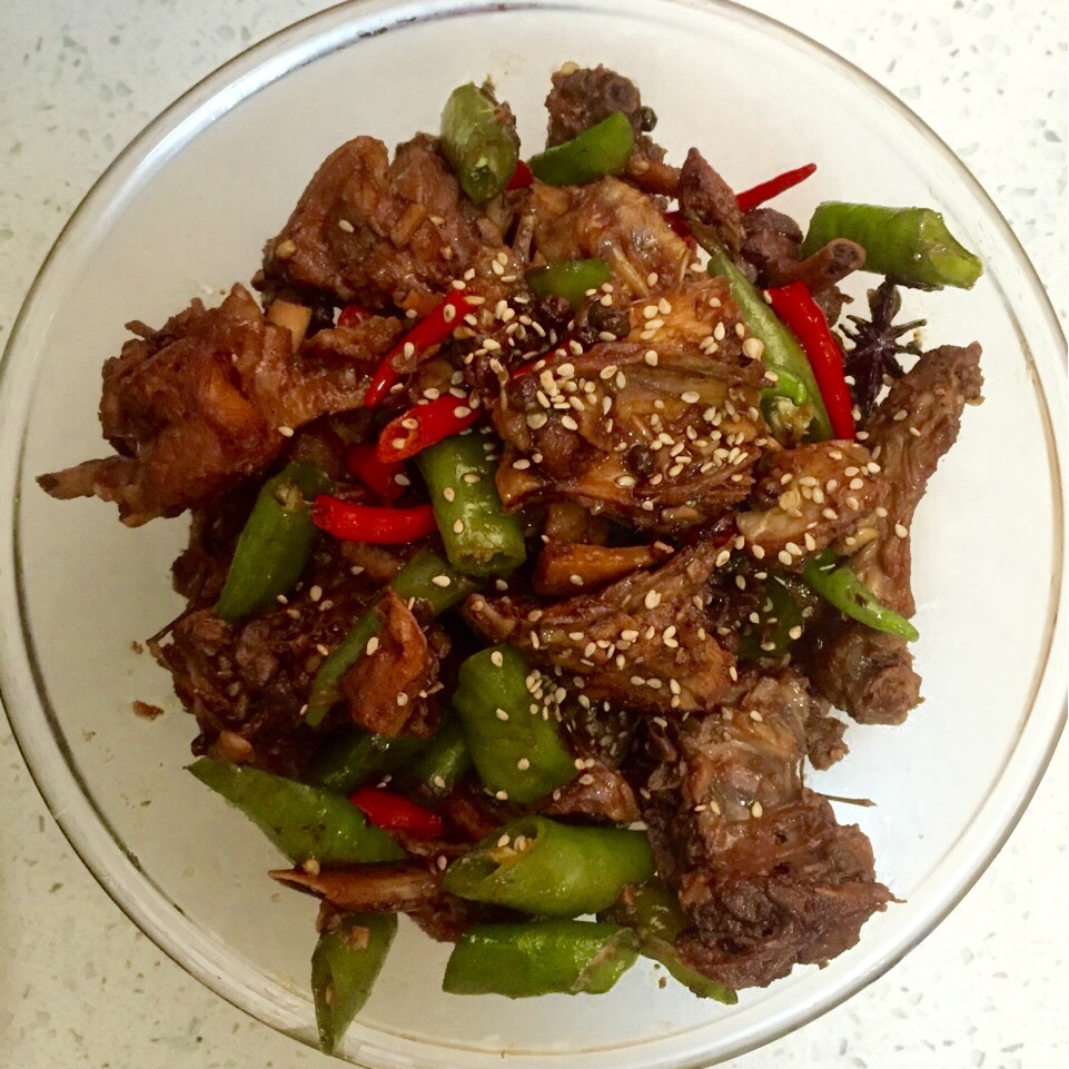 辣椒炒鸡（临沂家常）
