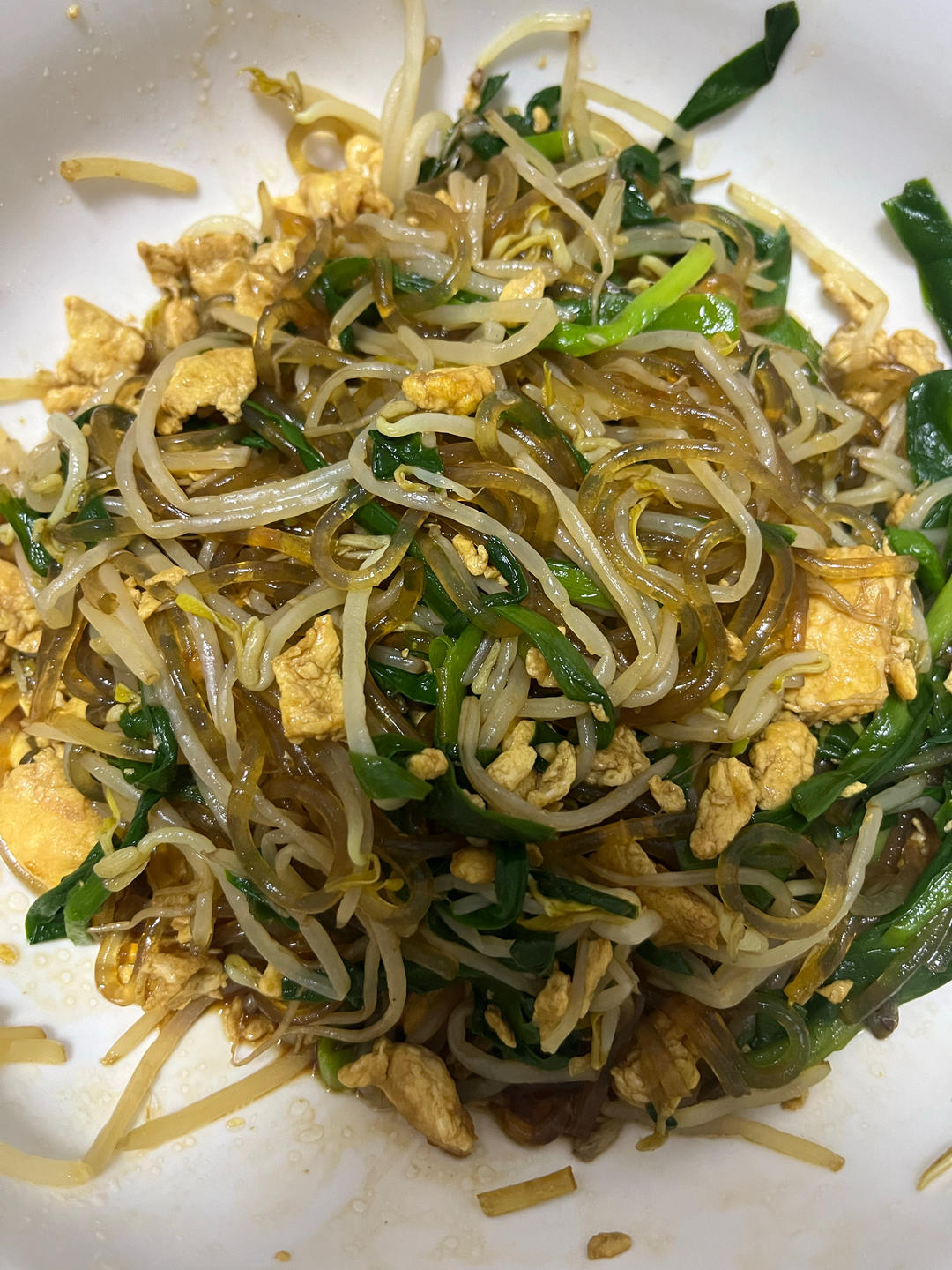 炒合菜～经典的拌饭菜，真的太香了