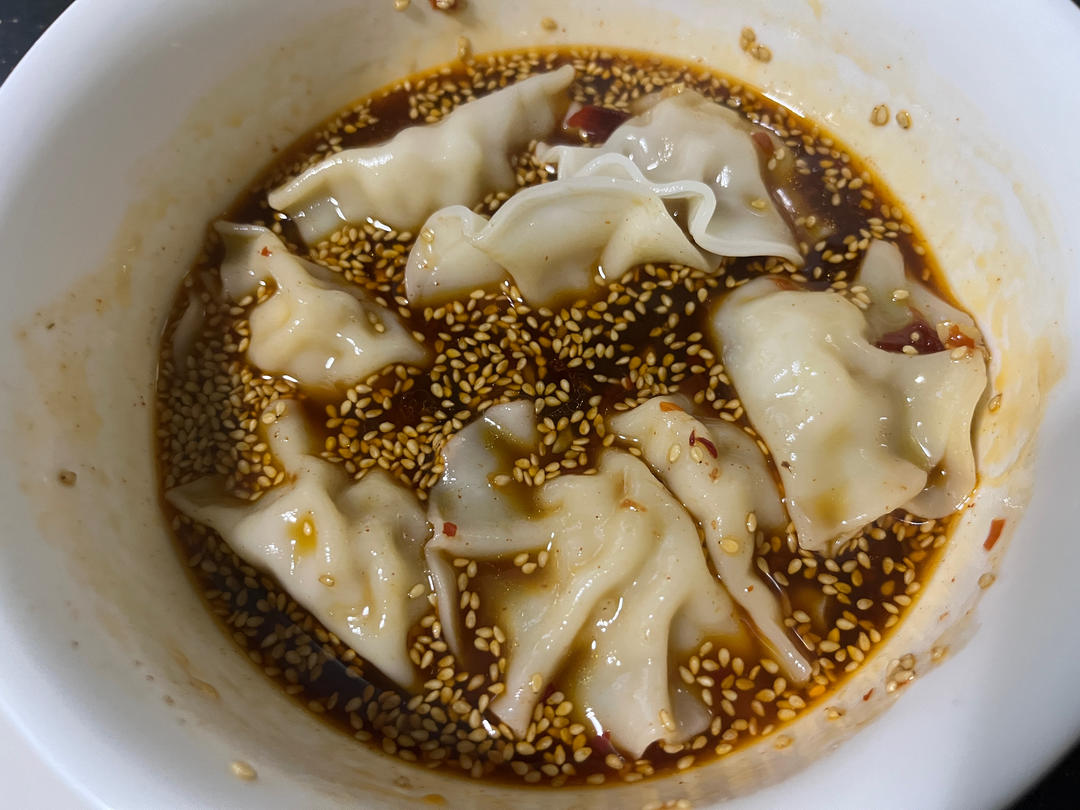 🔥五分钟搞定❗️酸辣开胃一吃就上瘾的酸汤水饺