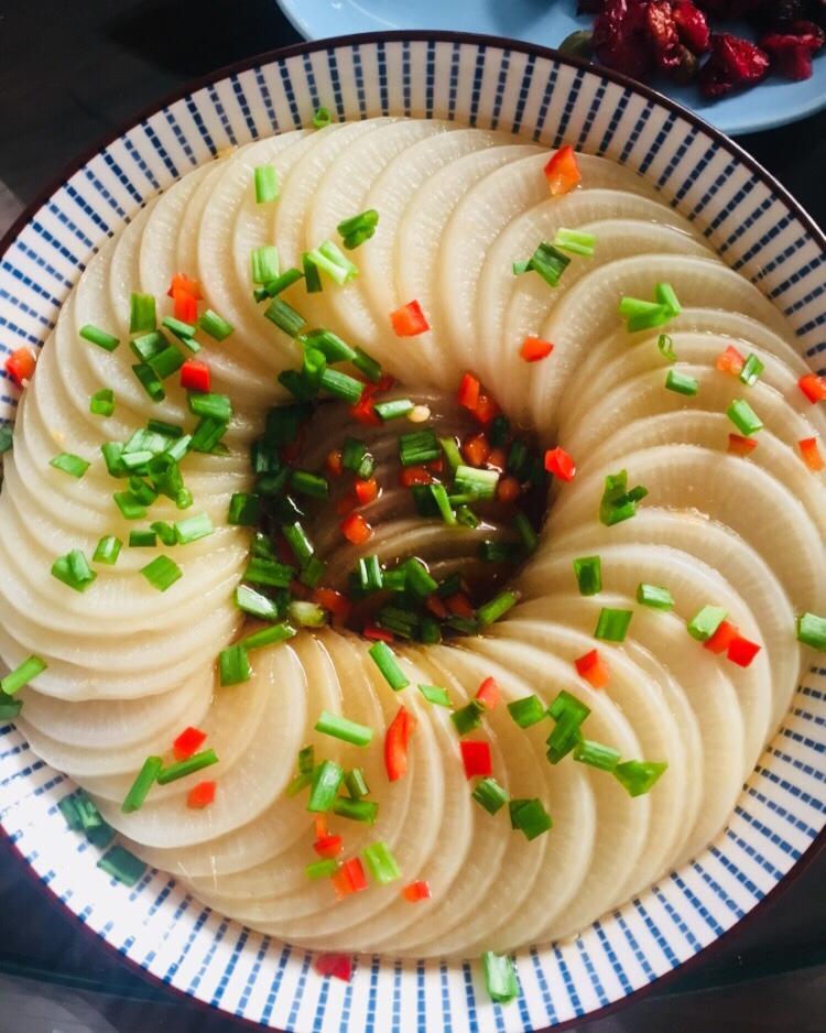 清蒸白萝卜