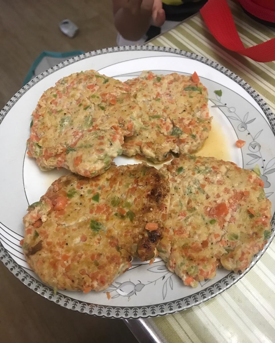 减脂鸡胸肉饼