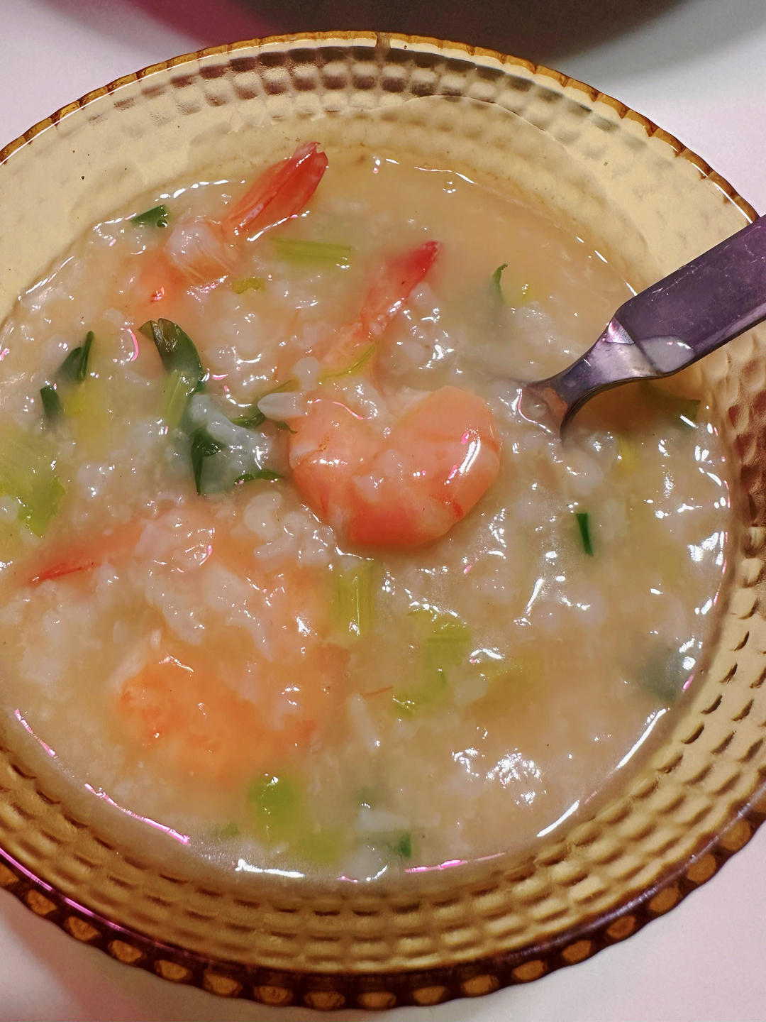 鲜虾粥