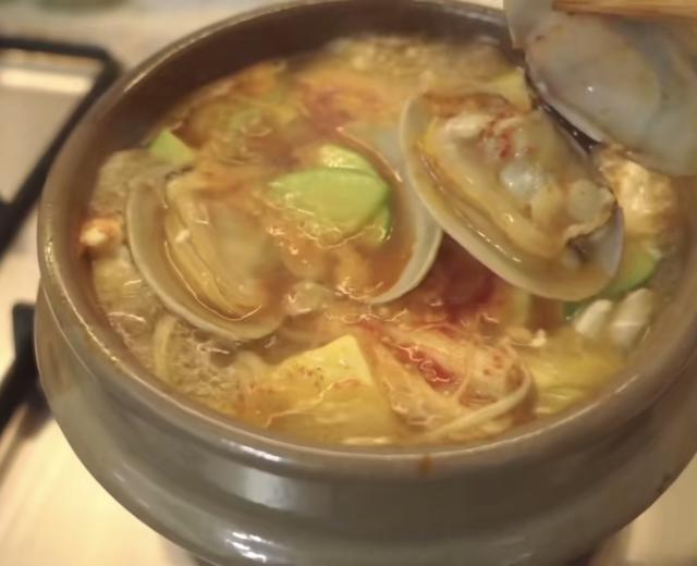 PlanD｜韩式蛤蜊嫩豆腐汤的做法