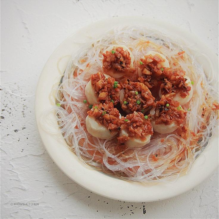 蒜蓉蒸带子