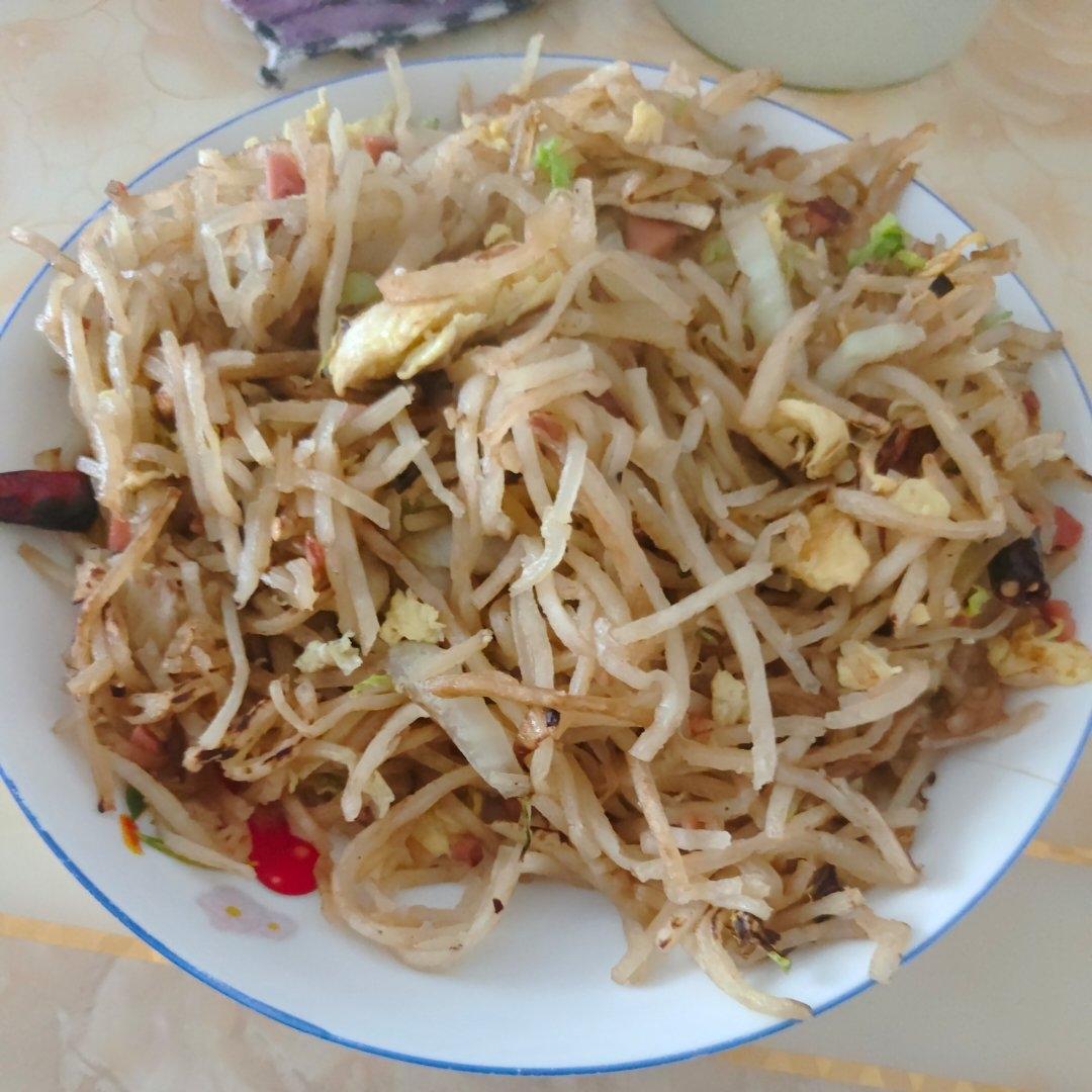 老北京素炒饼(肉炒饼)