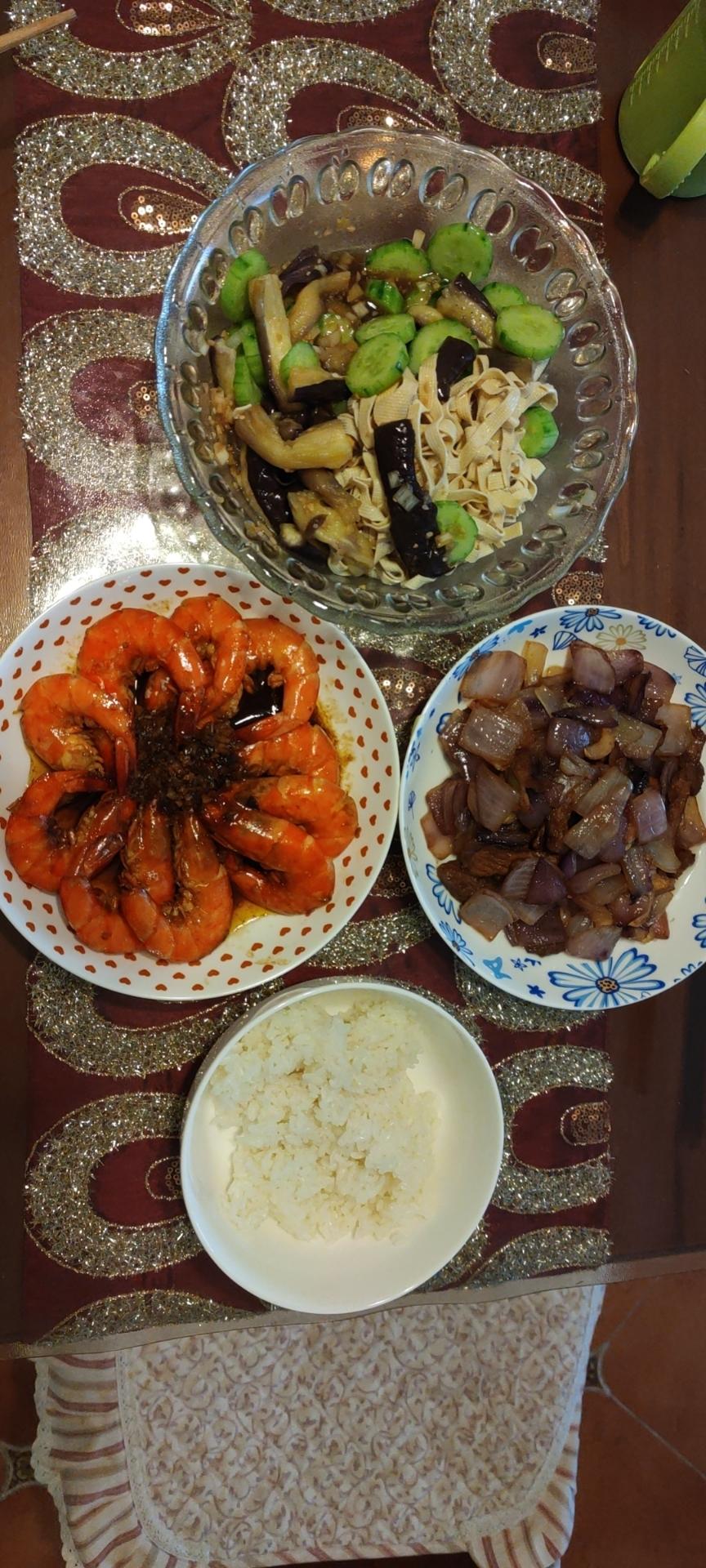 家庭版油焖大虾