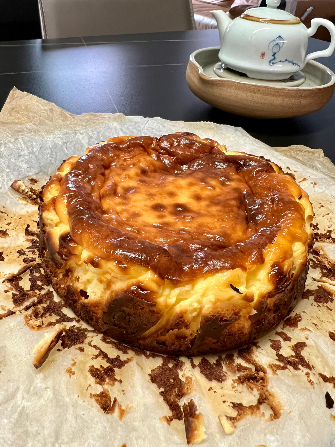 巴斯克式烤芝士蛋糕[超简单][搬运]