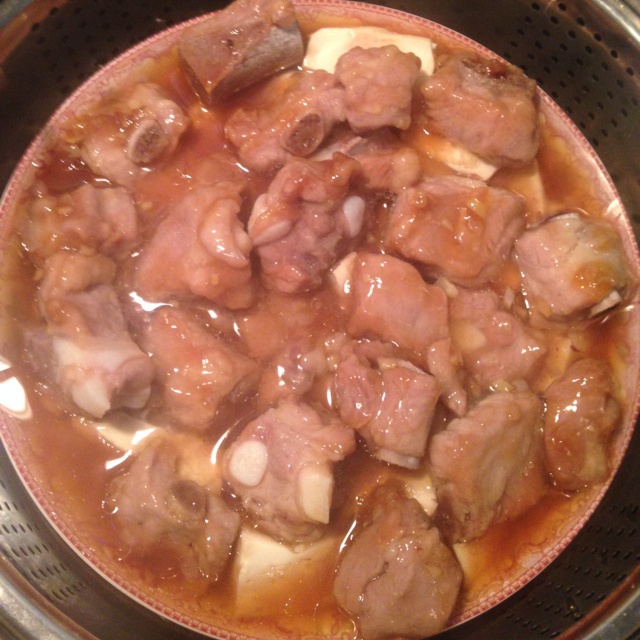 豆腐豆鼔蒸排骨