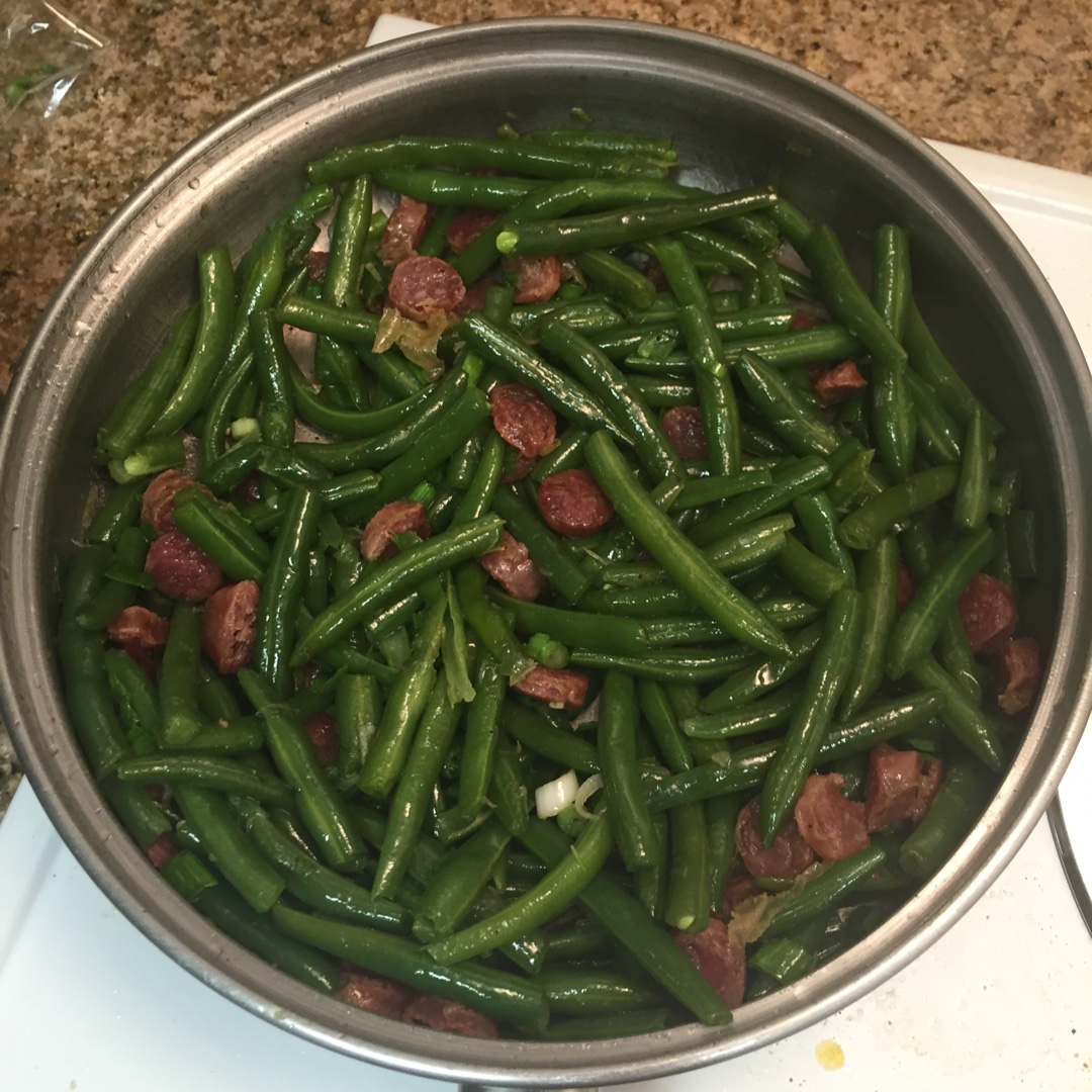 豆角香肠