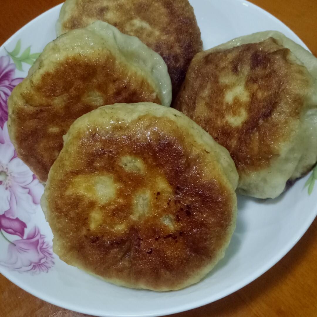 大葱猪肉馅饼（发面）