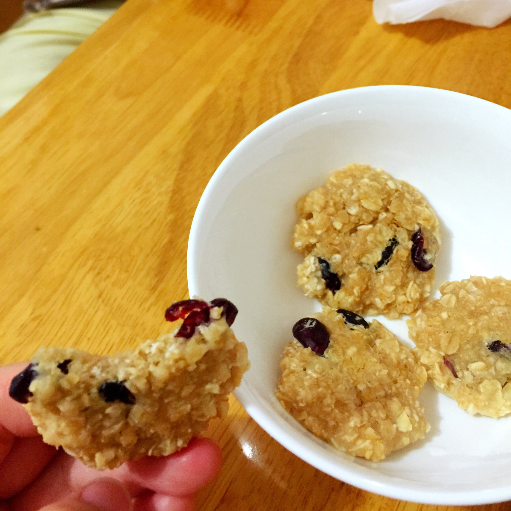 燕麦小饼干（微波炉）