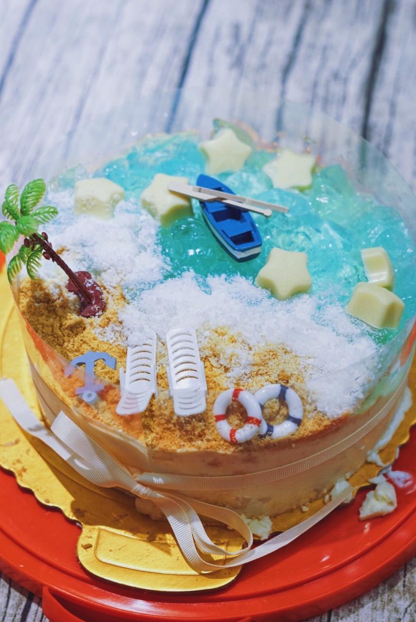 海洋酸奶慕斯蛋糕