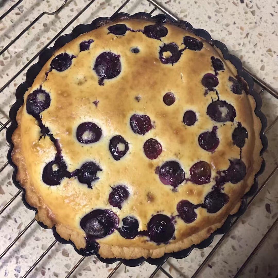 蓝莓乳酪派