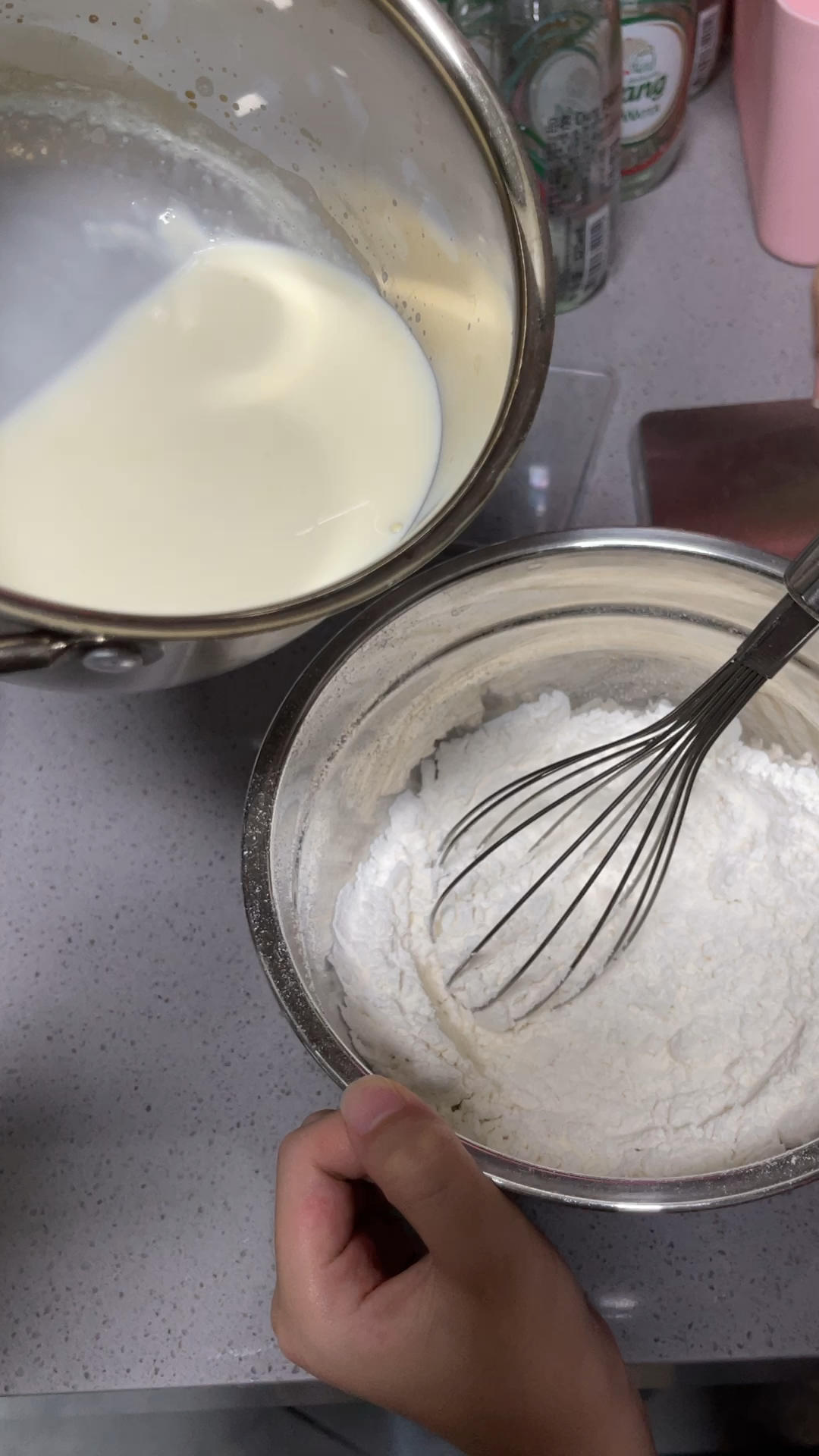 纯奶手撕吐司的做法 步骤1