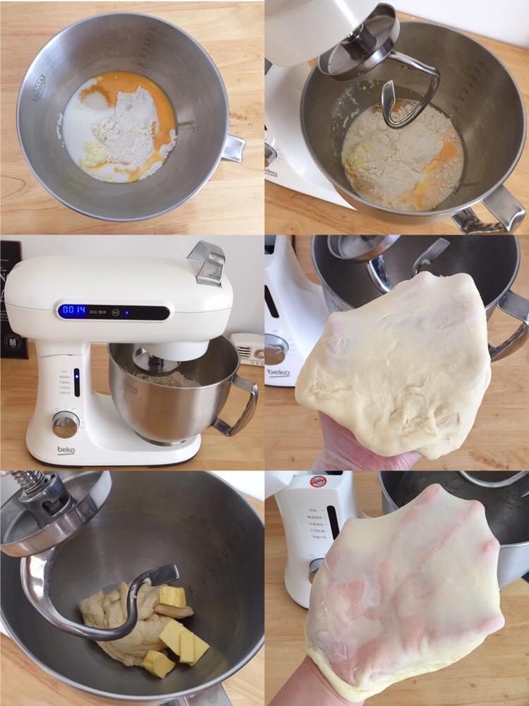 纯奶手撕吐司的做法 步骤1