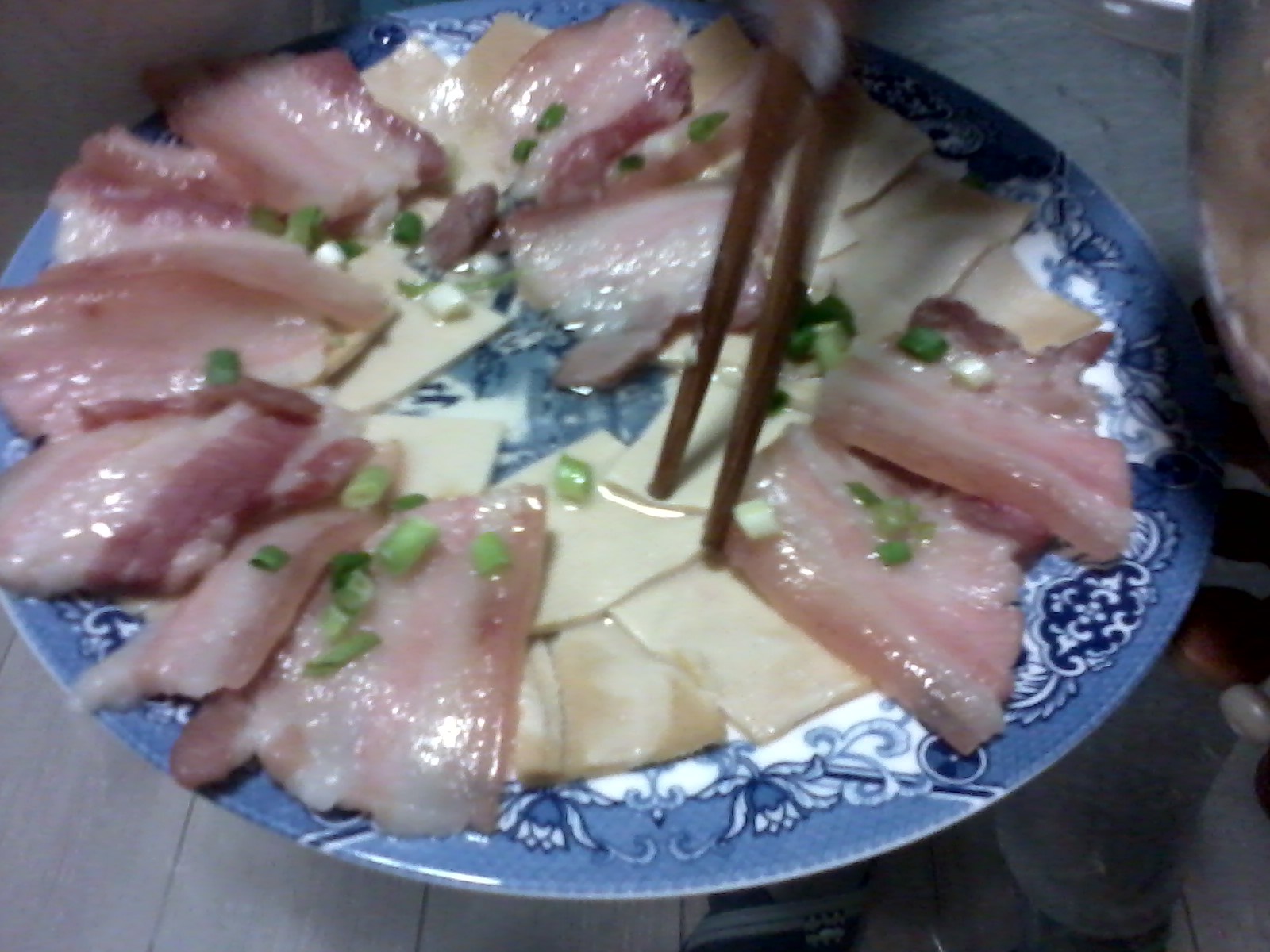 千张蒸咸肉