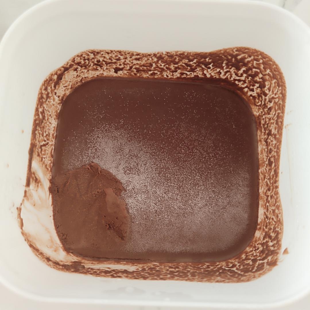 巧克力冰山熔岩（牛奶版本🥛）