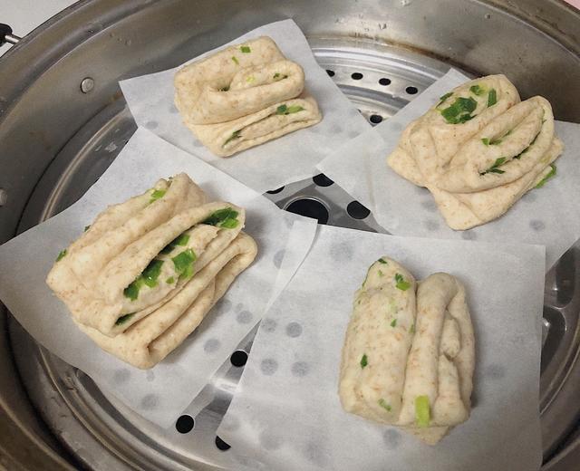 (假装减肥)全麦花卷的做法