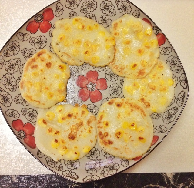土豆丝玉米饼