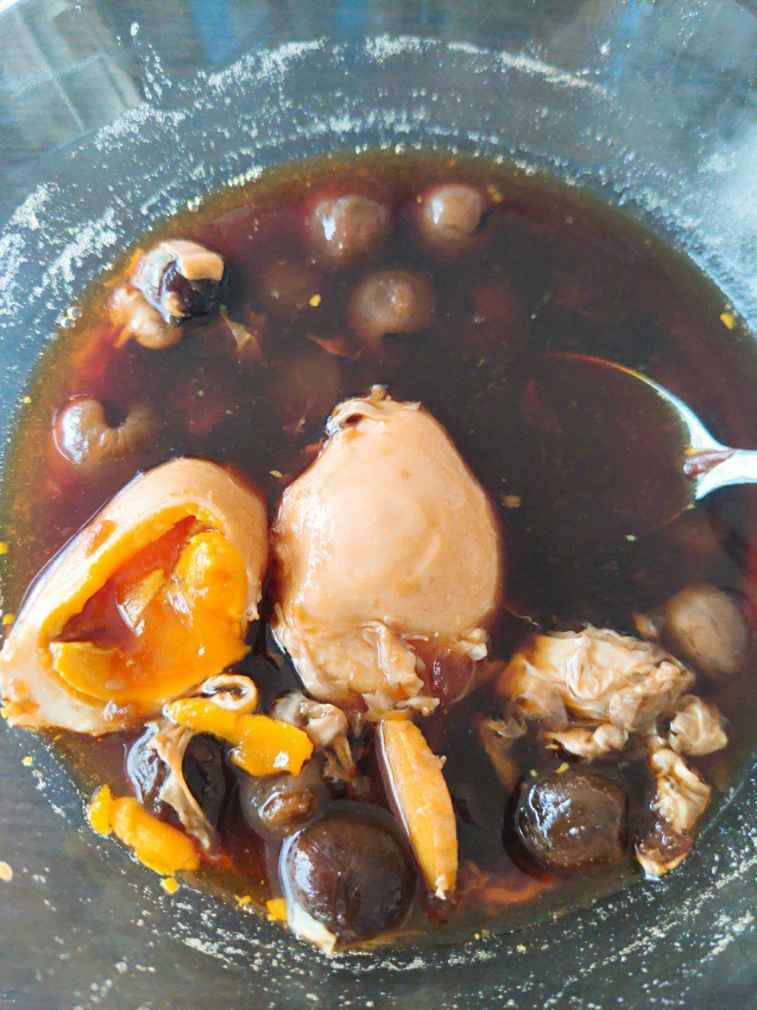 红枣桂圆鸡蛋糖水