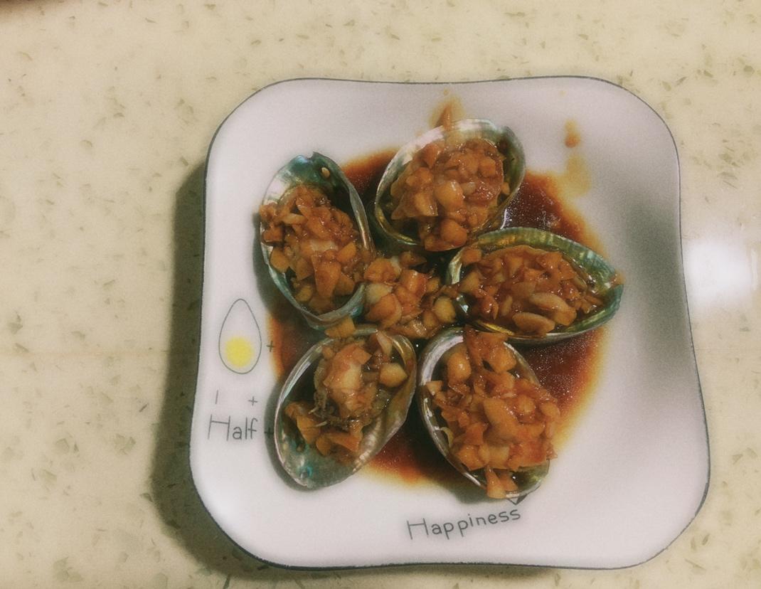 耗汁蒸鲍鱼的做法