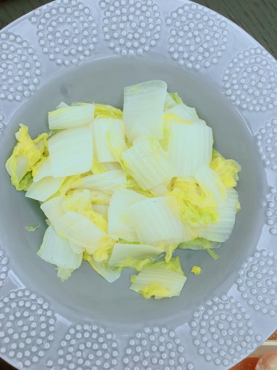 食物本身的味道—清炒白菜