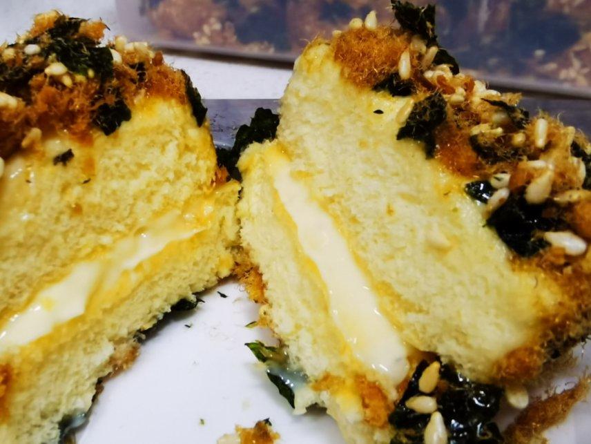 朋友都说比鲍师傅好吃的海苔肉松小贝