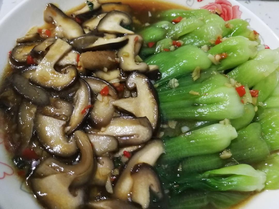 香菇小青菜#下饭菜
