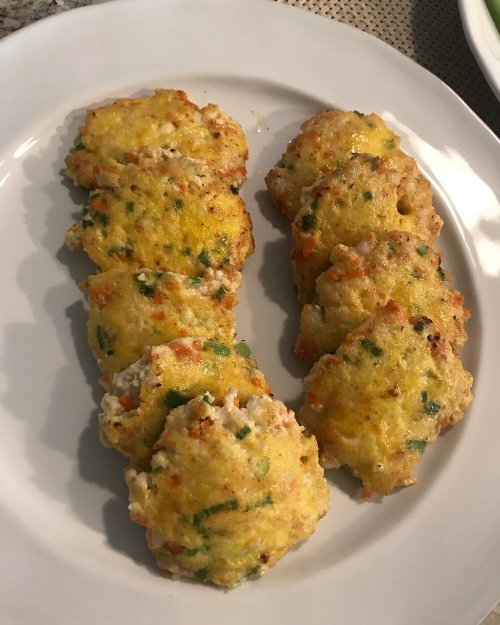 虾仁豆腐饼