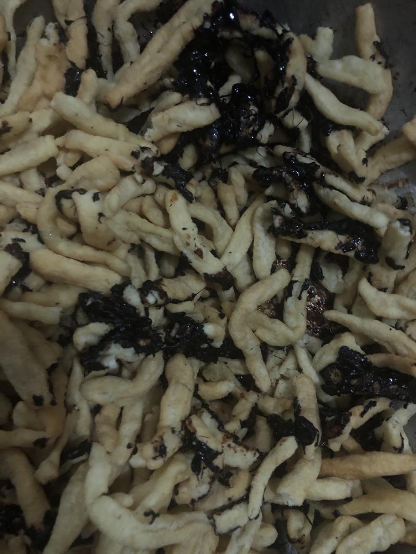 松软的鸡蛋沙琪玛