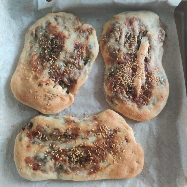 榨菜鲜肉锅盔（发面、死面通用）