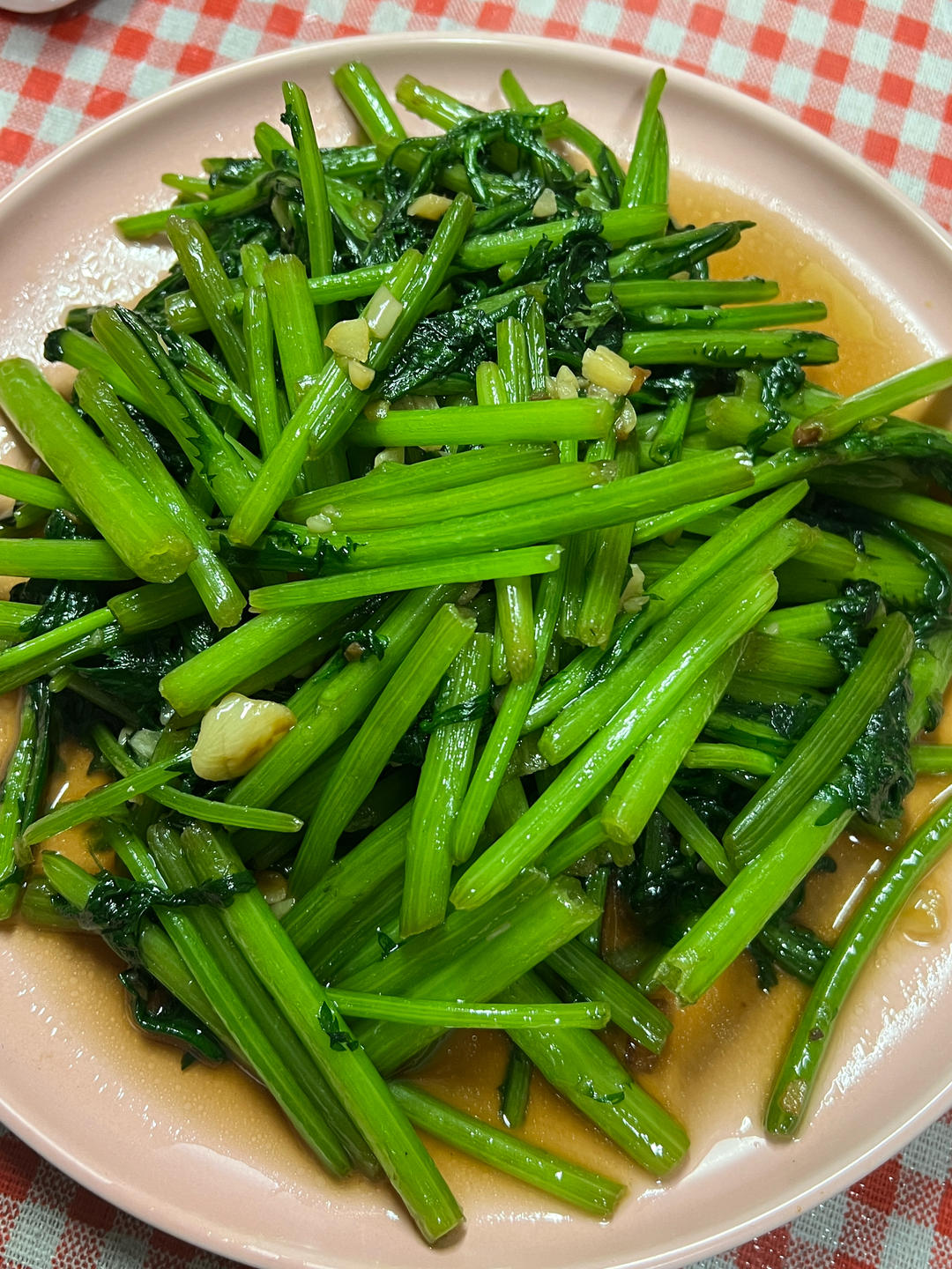 清炒茼蒿