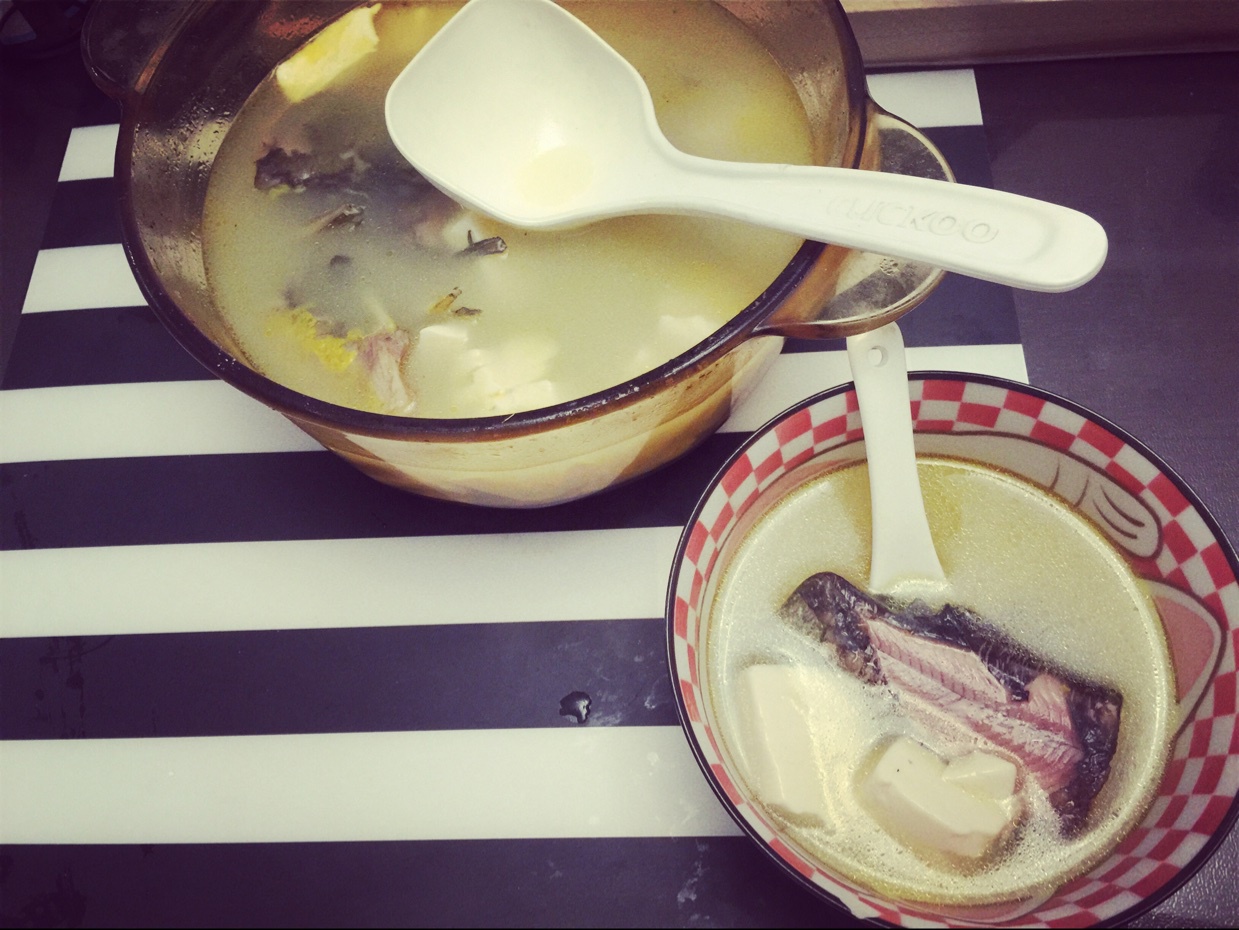 昂子鱼豆腐汤