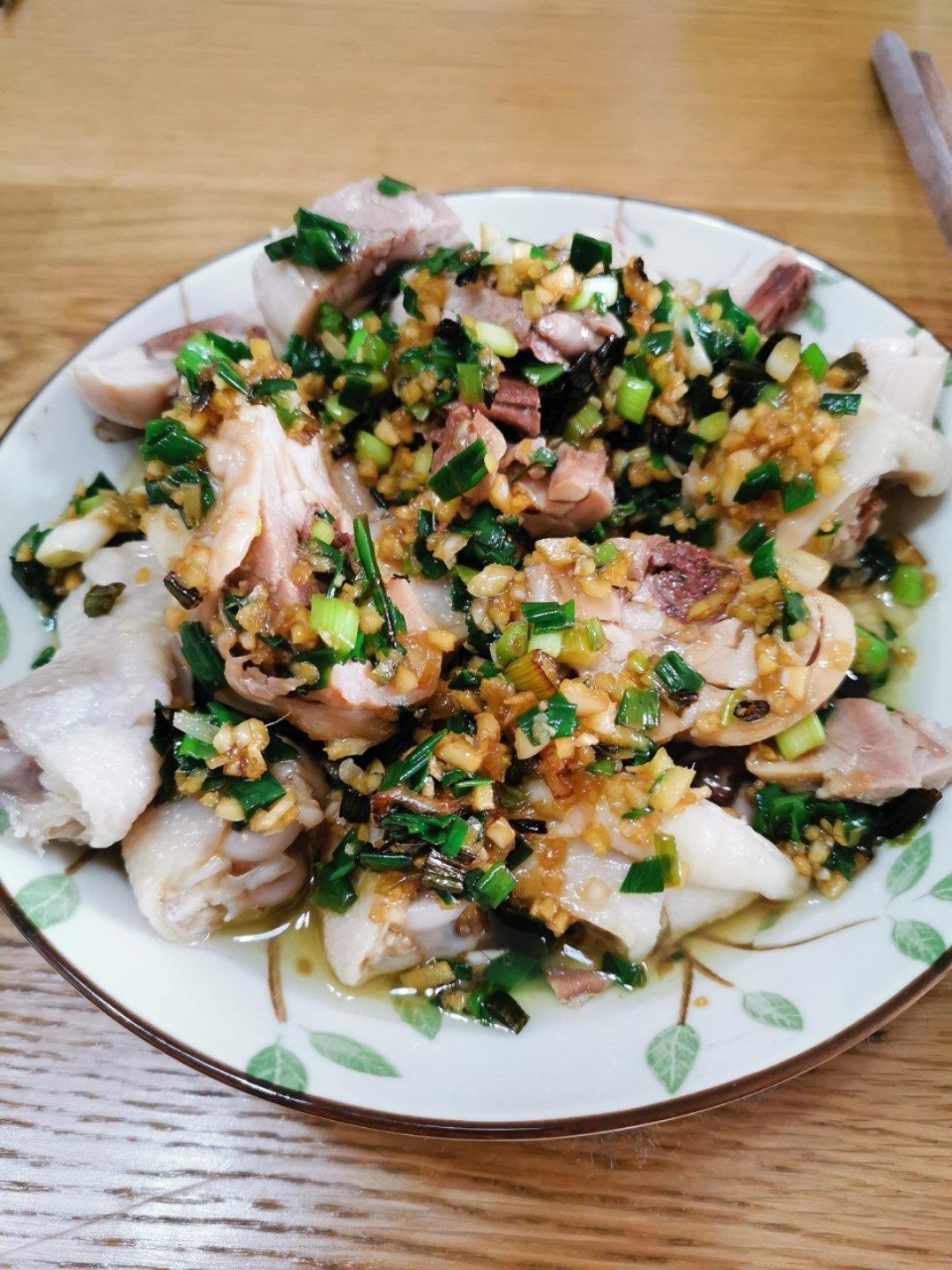 葱油鸡腿肉