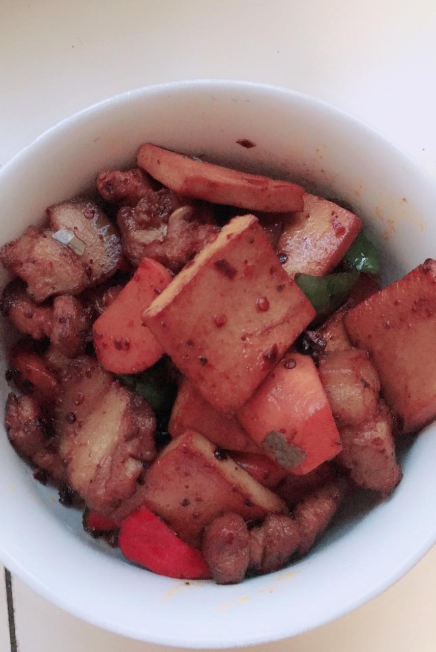 干锅千页豆腐