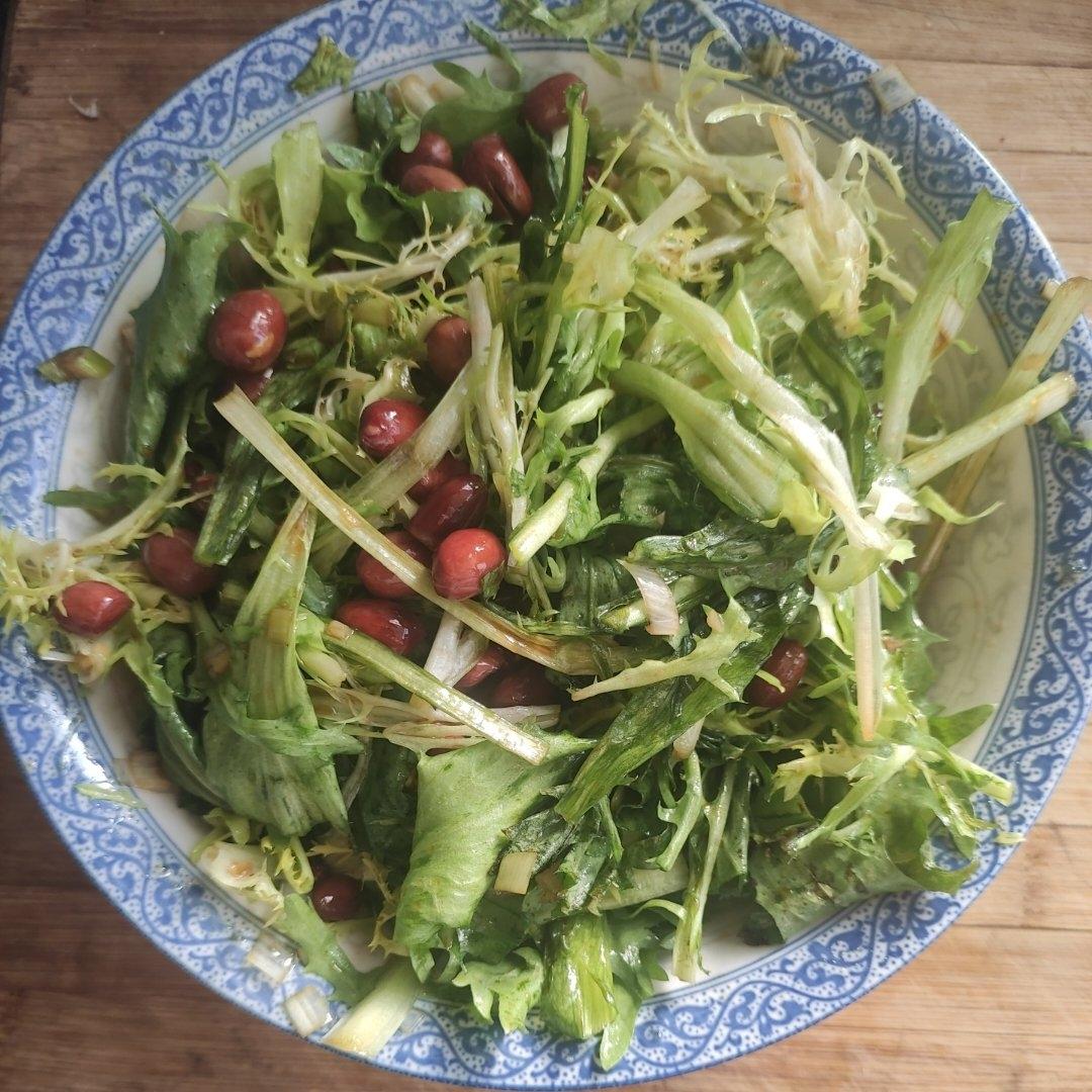 年夜饭必做的一道凉菜凉拌苦菊